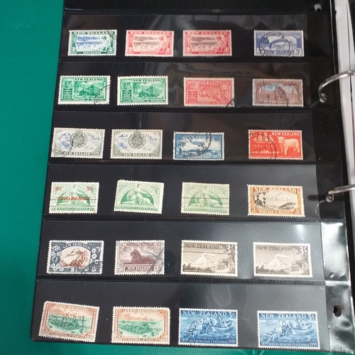 260 - New Zealand collection on Hagners and album pages housed in a 4 ring binder, from early to late 1990... 