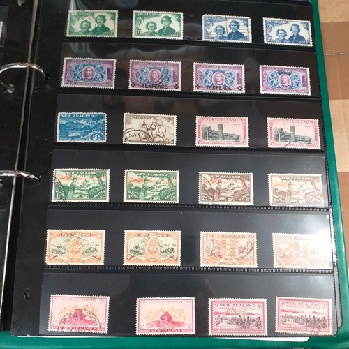 260 - New Zealand collection on Hagners and album pages housed in a 4 ring binder, from early to late 1990... 