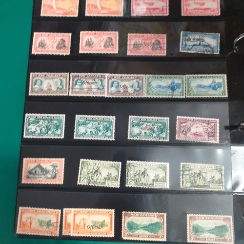 260 - New Zealand collection on Hagners and album pages housed in a 4 ring binder, from early to late 1990... 