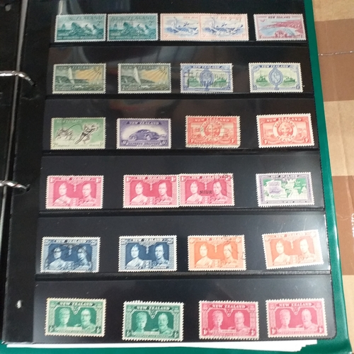 260 - New Zealand collection on Hagners and album pages housed in a 4 ring binder, from early to late 1990... 