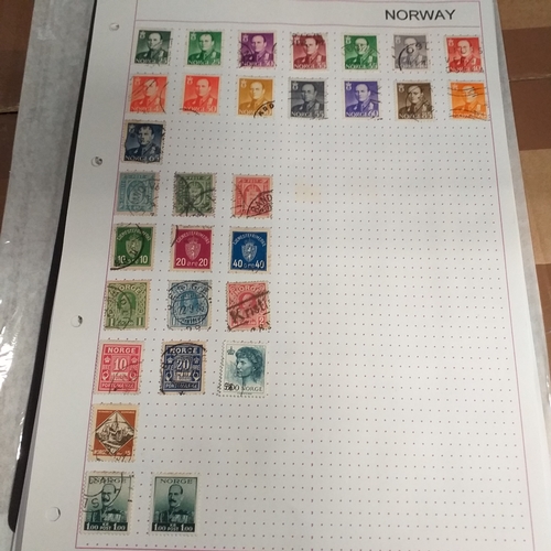 264 - Norway collection, early to modern on approx 25 album pages and 1 Hagner, mostly used from early to ... 