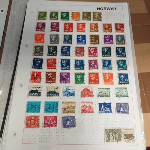 264 - Norway collection, early to modern on approx 25 album pages and 1 Hagner, mostly used from early to ... 