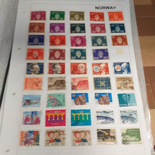 264 - Norway collection, early to modern on approx 25 album pages and 1 Hagner, mostly used from early to ... 