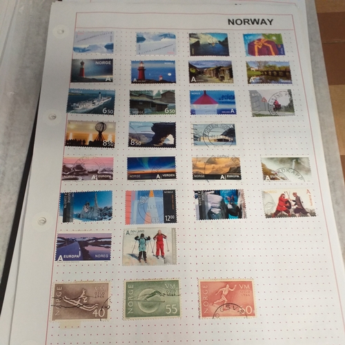 264 - Norway collection, early to modern on approx 25 album pages and 1 Hagner, mostly used from early to ... 