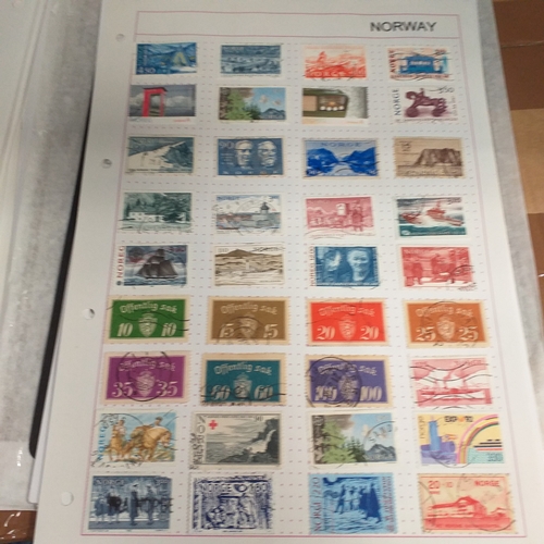 264 - Norway collection, early to modern on approx 25 album pages and 1 Hagner, mostly used from early to ... 