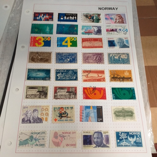 264 - Norway collection, early to modern on approx 25 album pages and 1 Hagner, mostly used from early to ... 