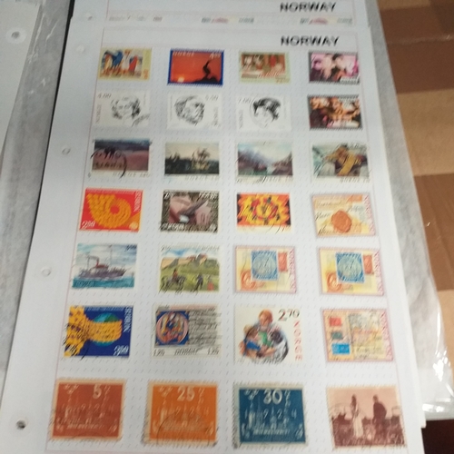 264 - Norway collection, early to modern on approx 25 album pages and 1 Hagner, mostly used from early to ... 