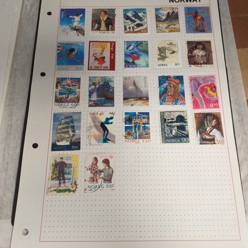 264 - Norway collection, early to modern on approx 25 album pages and 1 Hagner, mostly used from early to ... 