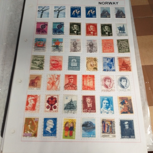 264 - Norway collection, early to modern on approx 25 album pages and 1 Hagner, mostly used from early to ... 