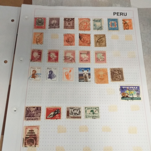 270 - Peru small but nice collection on 15 album pages, from early issues to recent (2004), mostly used a ... 