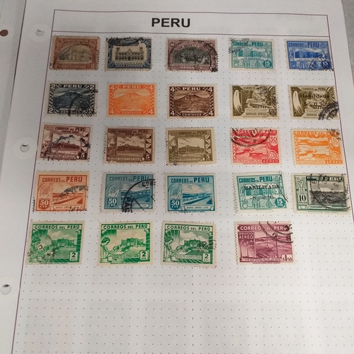 270 - Peru small but nice collection on 15 album pages, from early issues to recent (2004), mostly used a ... 