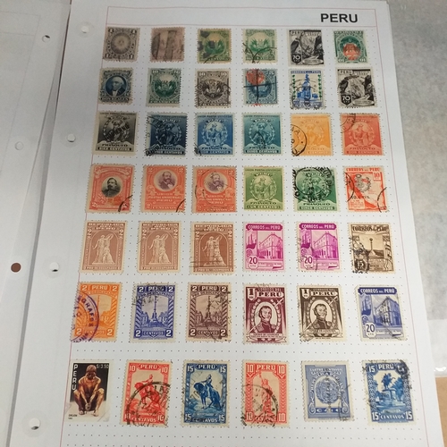 270 - Peru small but nice collection on 15 album pages, from early issues to recent (2004), mostly used a ... 