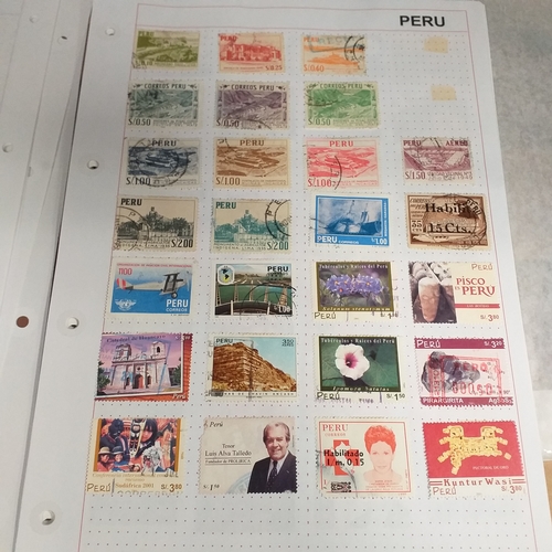 270 - Peru small but nice collection on 15 album pages, from early issues to recent (2004), mostly used a ... 