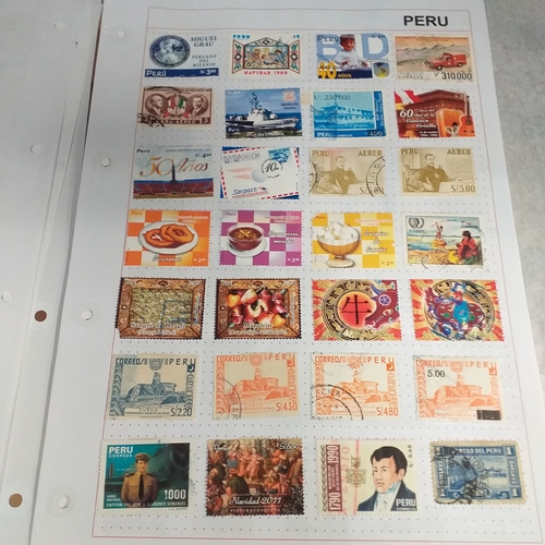 270 - Peru small but nice collection on 15 album pages, from early issues to recent (2004), mostly used a ... 