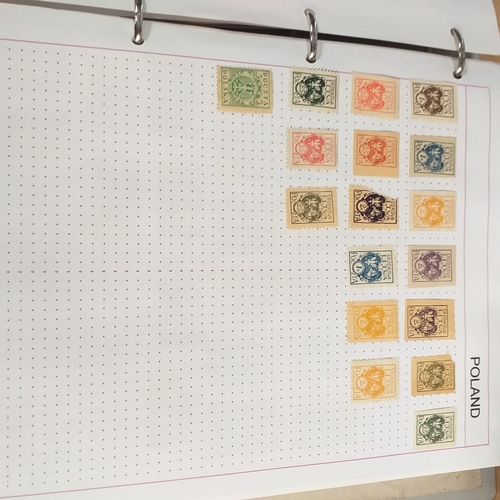 272 - Poland collection in 4 ring binder from 1920's to early 2000's, ideal for thematics with many sets p... 
