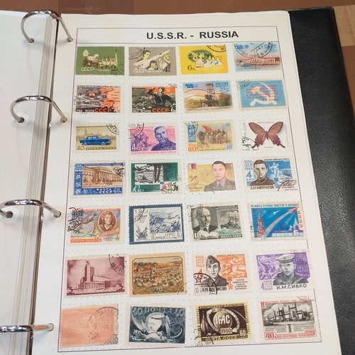 277 - Russia collection in 4 ring binder, mint and used from early to 1990's, many 100's with a good selec... 