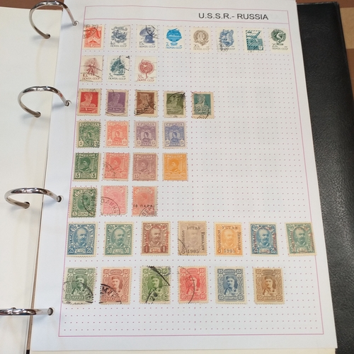 277 - Russia collection in 4 ring binder, mint and used from early to 1990's, many 100's with a good selec... 