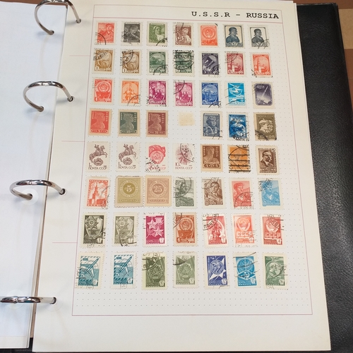 277 - Russia collection in 4 ring binder, mint and used from early to 1990's, many 100's with a good selec... 