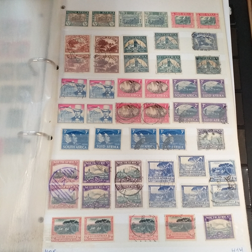 279 - South and South West Africa collection, mint and used from early in a 2 ring binder.  Includes COGH,... 