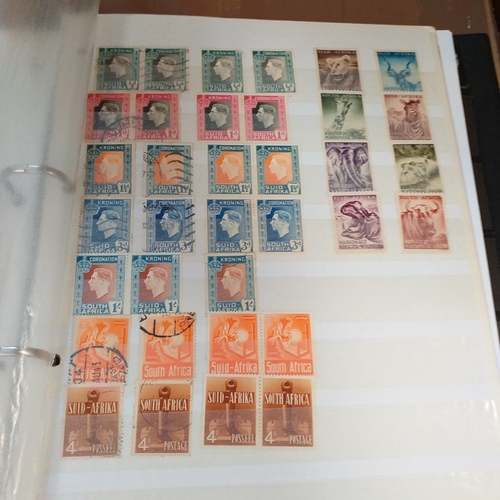 279 - South and South West Africa collection, mint and used from early in a 2 ring binder.  Includes COGH,... 