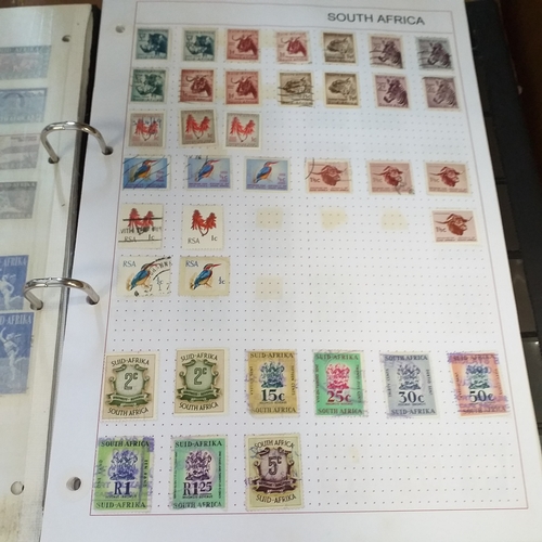 279 - South and South West Africa collection, mint and used from early in a 2 ring binder.  Includes COGH,... 
