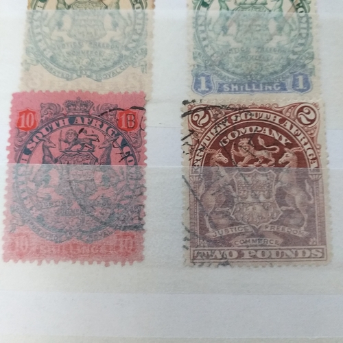 279 - South and South West Africa collection, mint and used from early in a 2 ring binder.  Includes COGH,... 
