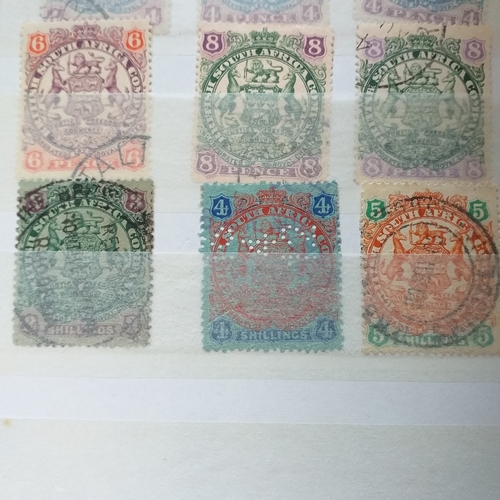 279 - South and South West Africa collection, mint and used from early in a 2 ring binder.  Includes COGH,... 