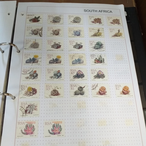 279 - South and South West Africa collection, mint and used from early in a 2 ring binder.  Includes COGH,... 