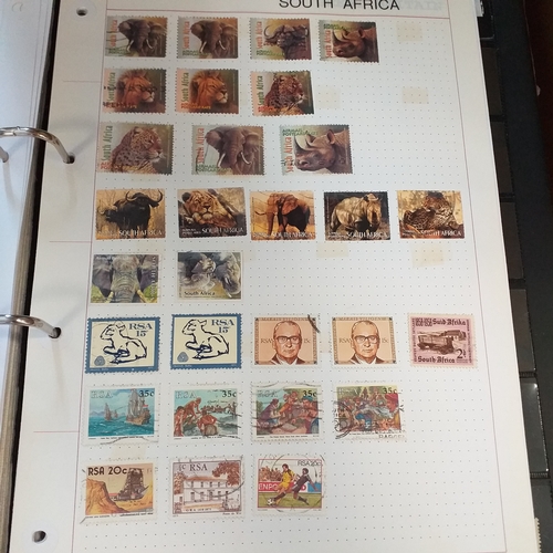 279 - South and South West Africa collection, mint and used from early in a 2 ring binder.  Includes COGH,... 