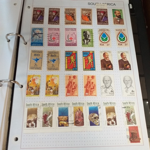 279 - South and South West Africa collection, mint and used from early in a 2 ring binder.  Includes COGH,... 