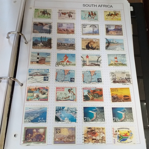 279 - South and South West Africa collection, mint and used from early in a 2 ring binder.  Includes COGH,... 