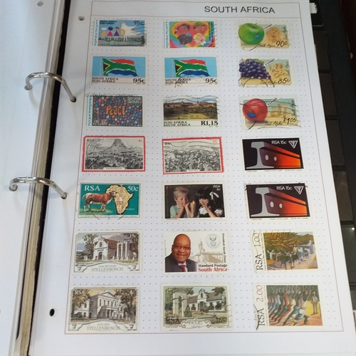 279 - South and South West Africa collection, mint and used from early in a 2 ring binder.  Includes COGH,... 