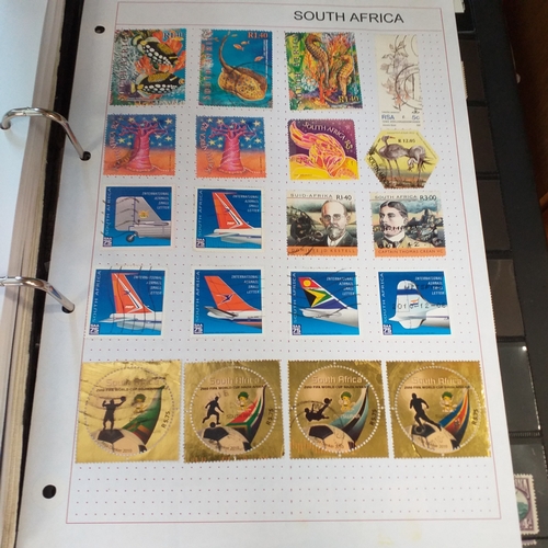 279 - South and South West Africa collection, mint and used from early in a 2 ring binder.  Includes COGH,... 