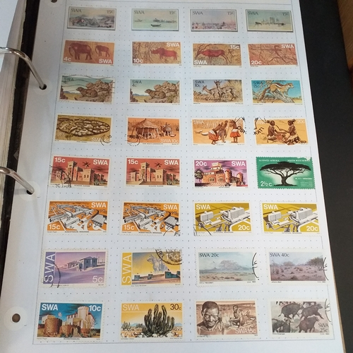 279 - South and South West Africa collection, mint and used from early in a 2 ring binder.  Includes COGH,... 