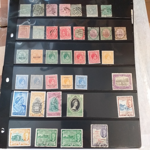 282 - St Kitts & Nevis selection on 11 album sheets / stock cards, good basis for expansion.