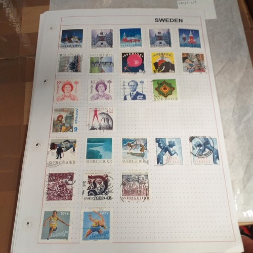 293 - Sweden collection on approx 35+ album pages, from early to early 2000's, earlier issues show good po... 