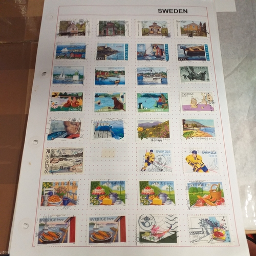 293 - Sweden collection on approx 35+ album pages, from early to early 2000's, earlier issues show good po... 