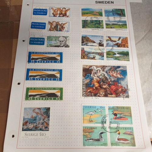 293 - Sweden collection on approx 35+ album pages, from early to early 2000's, earlier issues show good po... 