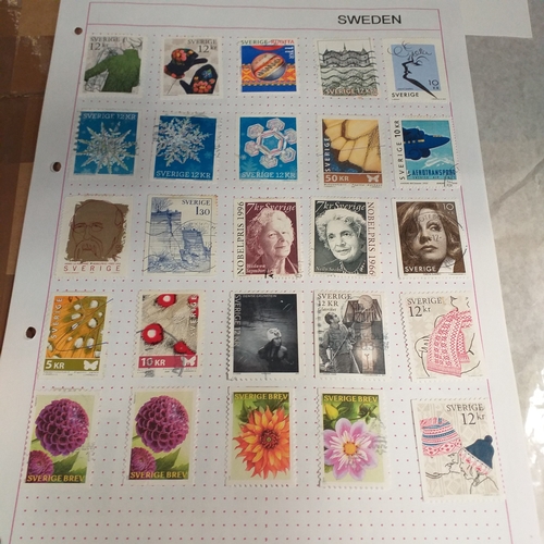 293 - Sweden collection on approx 35+ album pages, from early to early 2000's, earlier issues show good po... 