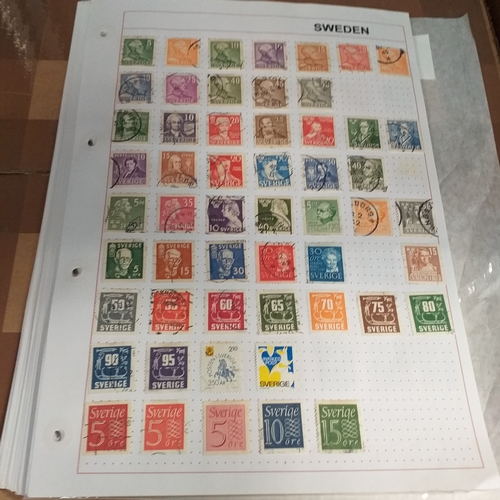 293 - Sweden collection on approx 35+ album pages, from early to early 2000's, earlier issues show good po... 