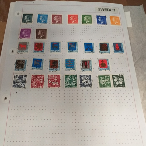 293 - Sweden collection on approx 35+ album pages, from early to early 2000's, earlier issues show good po... 