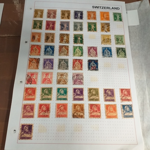 296 - Switzerland a nice collection on approx 40 album sheets, from early to late 1990's, includes a good ... 
