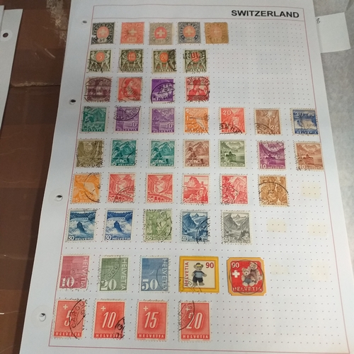 296 - Switzerland a nice collection on approx 40 album sheets, from early to late 1990's, includes a good ... 