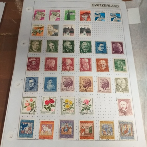 296 - Switzerland a nice collection on approx 40 album sheets, from early to late 1990's, includes a good ... 