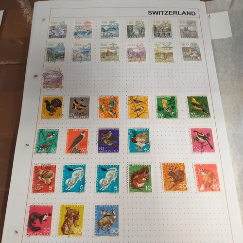 296 - Switzerland a nice collection on approx 40 album sheets, from early to late 1990's, includes a good ... 