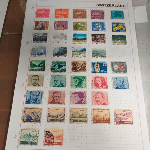 296 - Switzerland a nice collection on approx 40 album sheets, from early to late 1990's, includes a good ... 