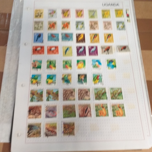 303 - Uganda small collection of QE2 from independence to 2008 approx, mostly good to fine use.