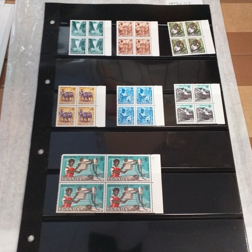 303 - Uganda small collection of QE2 from independence to 2008 approx, mostly good to fine use.