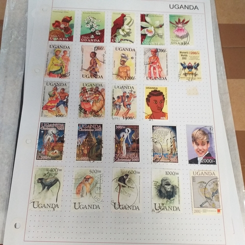 303 - Uganda small collection of QE2 from independence to 2008 approx, mostly good to fine use.