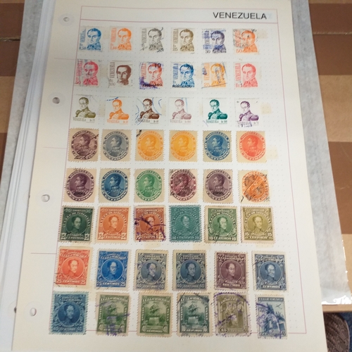 305 - Venezuela, small collection on 13 album sheets, from early issues (good selection of overprints) bul... 